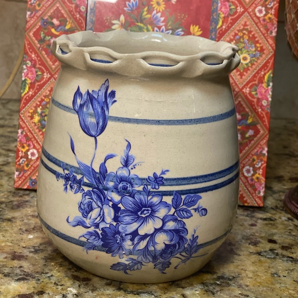 Marshall Pottery Texas Cobalt Blue - Picture 1 of 3